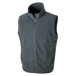 Result Core Charcoal Microfleece Gilet R116x