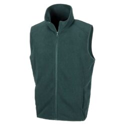 Result Core Forest Green Microfleece Gilet R116x