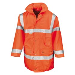 Result Safeguard Orange Safety Jacket Re18a