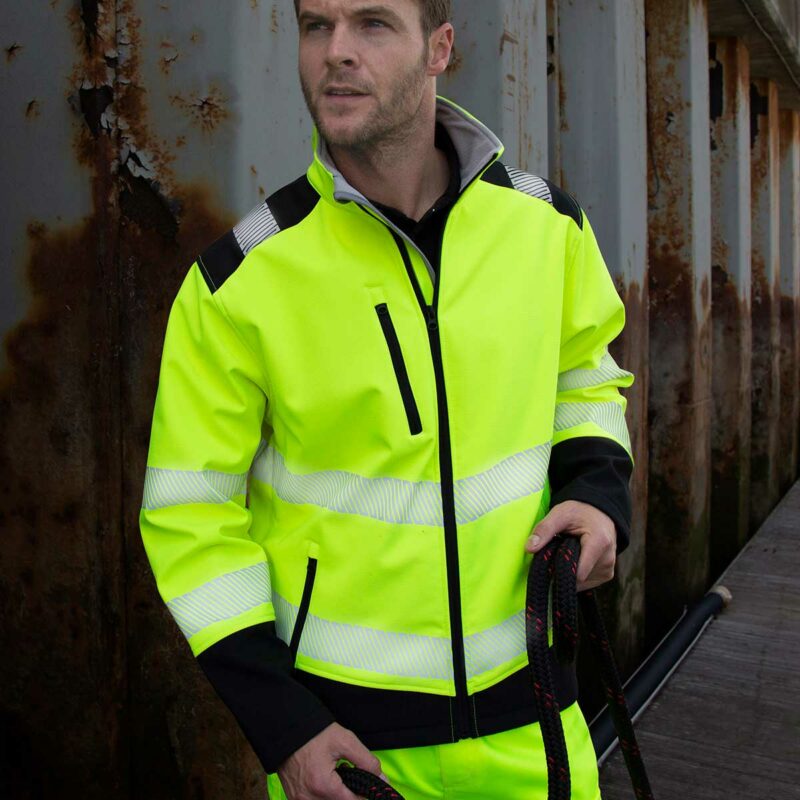 Result Safeguard Printable Ripstop Safety Softshell