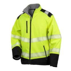 Result Safeguard Printable Ripstop Safety Yellow Softshell R476x Fluorescentyellow Black Ft