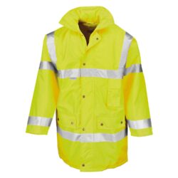 Result Safeguard Yellow Safety Jacket Re18a Fluorescentyellow