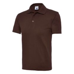 Uneek Childrens Brown Polo Shirt Uc103 Br H