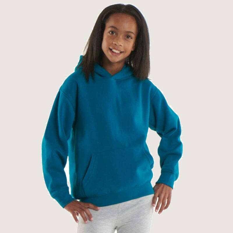 Uneek Childrens Hooded Sweatshirt Uc503