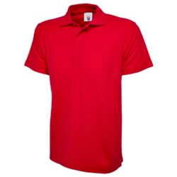 Uneek Childrens Red Polo Shirt Uc103 Rd H