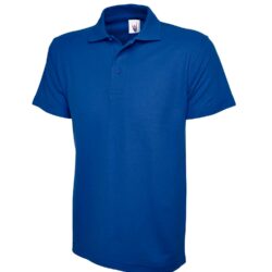 Uneek Classic Royal Blue Polo Shirt Uc101 Ry H