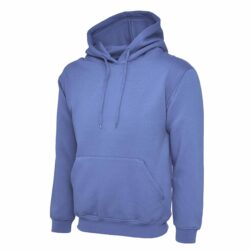 Uneek Classic Violet Hooded Sweatshirt Uc502