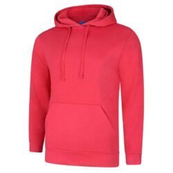 Uneek Deluxe Cranberry Hooded Sweatshirt Uc509