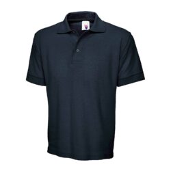 Uneek Premium Navy Polo Shirt Uc102 Ny H