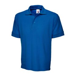 Uneek Premium Royal Blue Polo Shirt Uc102 Ry H
