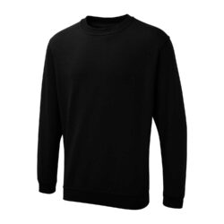 Uneek The Ux Black Sweatshirt Ux03