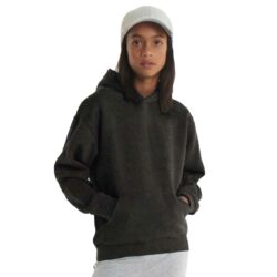 Uneek The Ux Children's Charcoal Hooded Sweatshirt Ux8